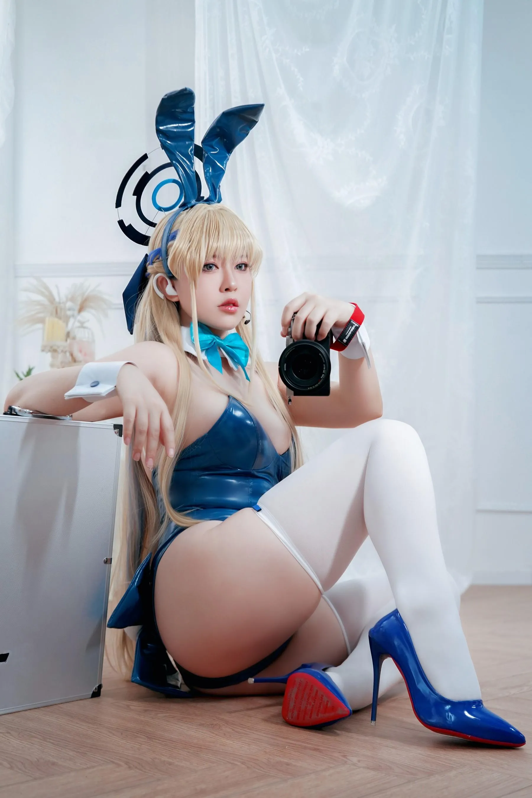 半半子 – NO.65 飛鳥馬Bunny-自撮-22P [23P]插图2